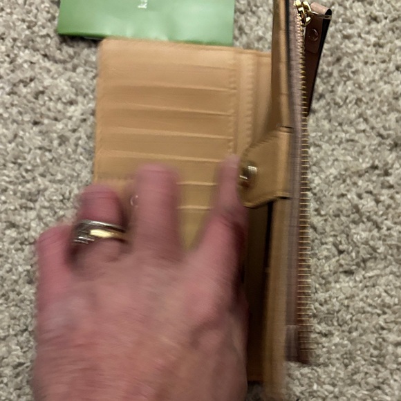 Kate Spade Blush Pink Textured Clutch - Picture 8 of 16